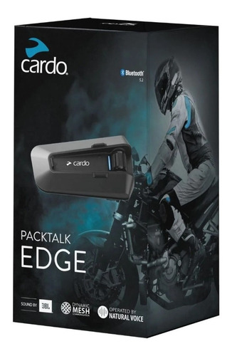 Intercomunicador Cardo Packtalk Edge Single Jbl