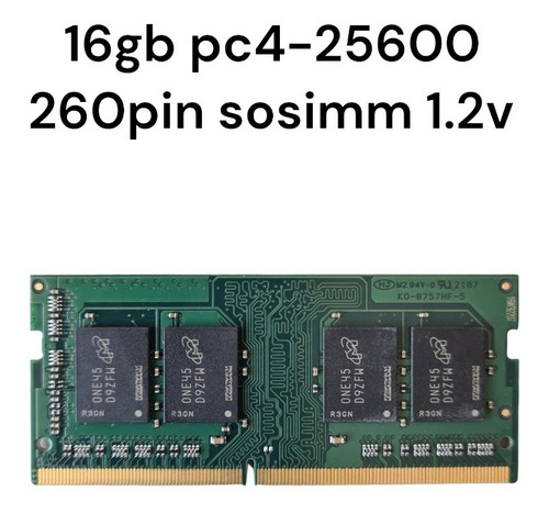 Memoria 16gb Ddr4 3200mhz Para Notebook Acer Aspire A515-45
