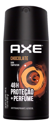 Atacado C/11 Antitranspirante Aerosol Axe Chocolate 150ml