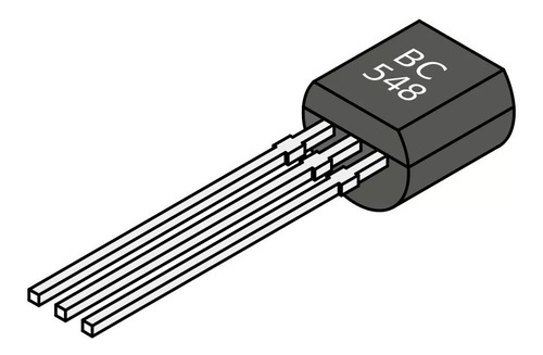 Pack 10 Unidades De Transistor Bc548 - Electroship