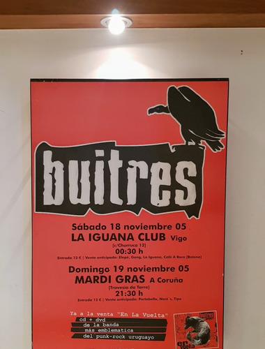 Poster Buitres 1 Metro X 70 Cm Impecable!