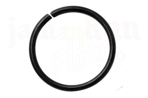 Imagen 8 de 8 de Piercing Ring Nariz Oreja Cartilago 4 Plugs Acero 12mm