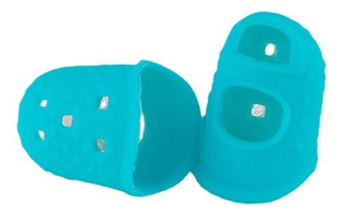 Protectores De Silicona Xl Para Dedos De Guitarra, Gris