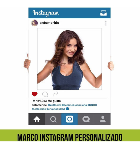 Marco Instagram Imprimible Personalizado