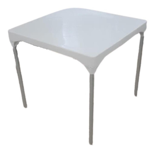 Mesa Cafetería Mónaco Duna Plástico/aluminio Doble Soporte