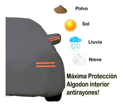 Imagen 5 de 5 de Cobertor Impermeable Para Camioneta Mazda Cx3 Cx5 Cx7 Cx9