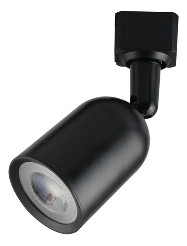 Spot Led Para Trilho Eletrificado 5w Br Quente 3000k Preto