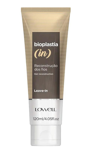 Lowell Bioplastia In Leave-in De Reconstrução Dos Fios 120ml