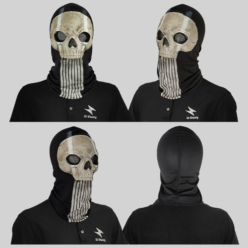 Máscaras De Calavera De Halloween Cros De Call Of Duty Warzo