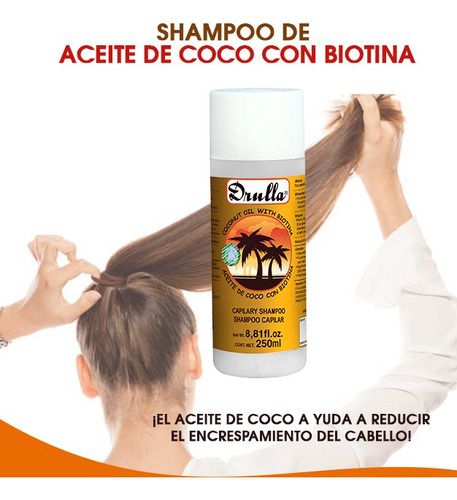 Aceite Capilar De Coco Y Argán Drulla