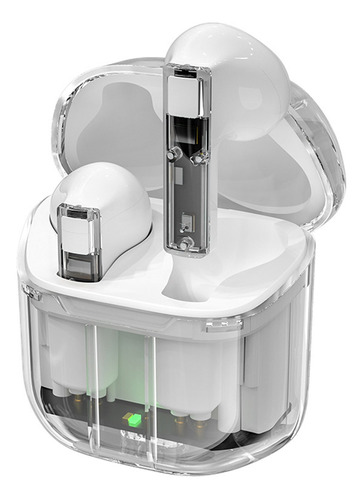 Audífonos Bluetooth Inalámbricos De Cabina Transparente Co