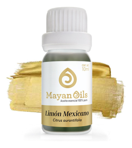 Mayan Oils Aceite Esencial Limon Mexicano 100 Puro Natural