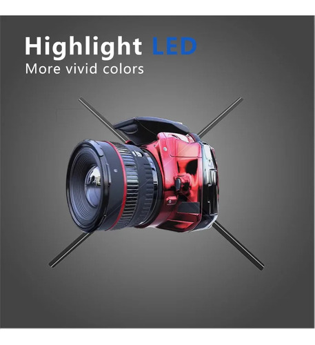 Proyector De Luz Led 3d Con Wifi, Proyector Holográfico De
