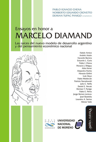 Imagen 1 de 2 de Ensayos En Honor A Marcelo Diamand. Chena, Crovetto, Panigo