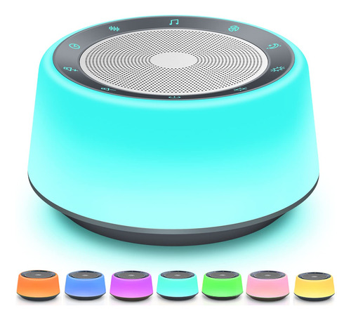 Máquina De Sonido White Noise Boverss Para Bebé Con 30 Sonid