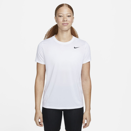 Remera Para Mujer Nike Dri-fit Blanco