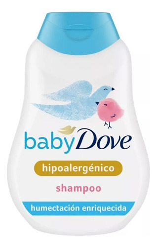 Shampoo Dove Baby Humectación Enriquecida 400ml X 2 Unidades