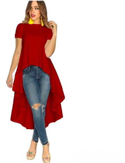 Blusa Roja Cola De Pato | MercadoLibre ?