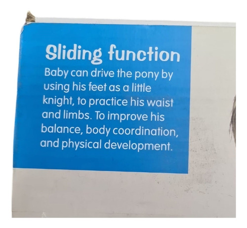 Silla Mecedora Caballo Para Niño Bebé 3 En 1 - Queoferta.uy