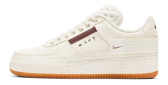 Tenis Nike Air Force Bege - Calçados, Roupas e Bolsas com o Melhores Preços no Mercado Livre Brasil