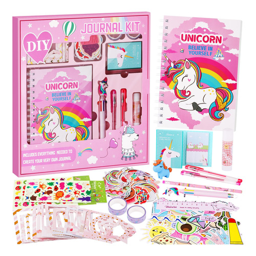 Homicozy Kit De Diario De Bricolaje Para Niñas, Regalos De.