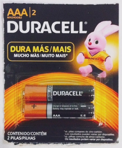 Pilas Triple Aaa Y Doble Aa Duracell 