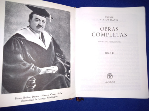 Vicente Blasco Ibáñez- Obras Completas  T.iii.