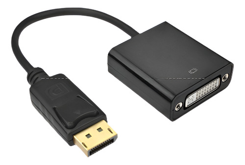 Dp De Displayport Macho A Dvi Hembra Cable De Adaptador De V