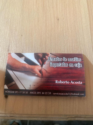 Armador Y Desarmador De Muebles En Maldonado Y Alrededores