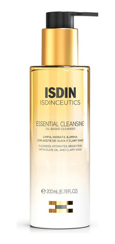Isdin Essential Cleansing Aceite Limpiador Facial 200ml