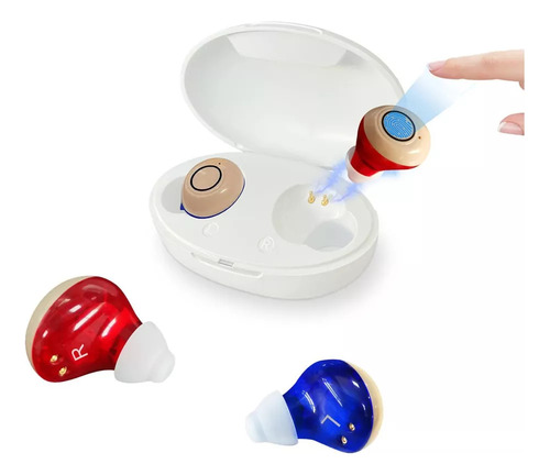 Nuevo Mini Audífono Portátil Recargable Para Su Uso
