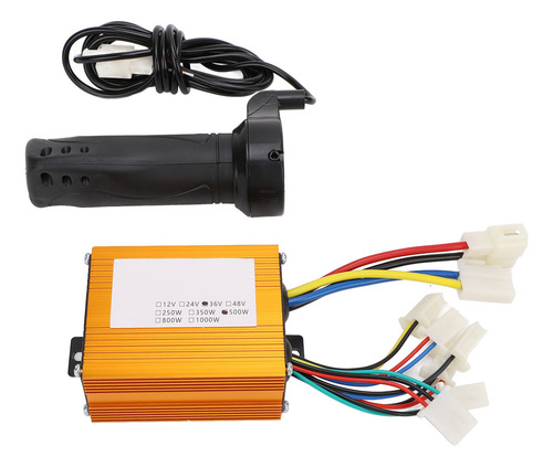 Controlador Eléctrico Brushed Para Bicicleta, 36 V, 500 W, C