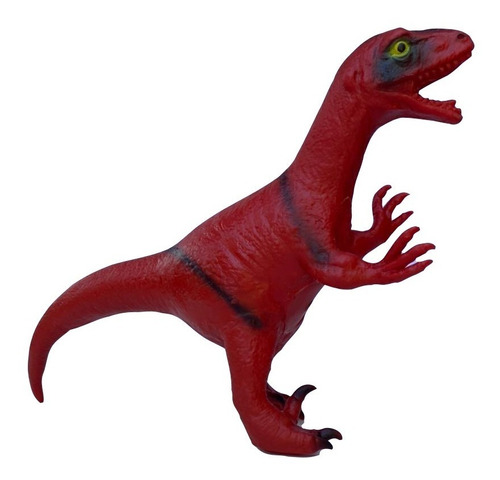  Dinosaurio Velociraptor Grandes Juguete Muñeco De Goma Niño