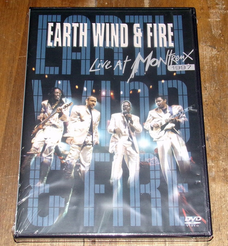 Earth Wind & Fire Live At Montreux 1997 Dvd Sellado / Kktus