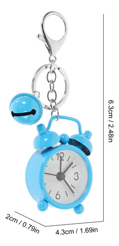 Llavero Con Minireloj, Despertador, Llavero Creativo, 1 Unid