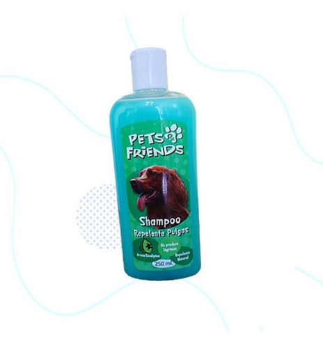 Shampoo Repelente 250ml Perro Pets Friends / Catdogshop Fragancia Eucaliptus