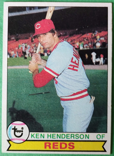 Ken Henderson,1.979 Topps, Cincinnati Reds 