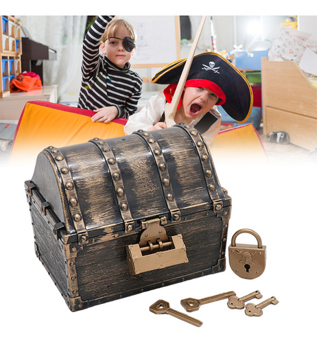 Colección Pirate Jewelry, Cofre Del Tesoro Para Niños