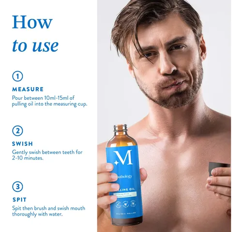 Enjuague Bucal Con Aceite De Coco Para Blanquear Los Dientes