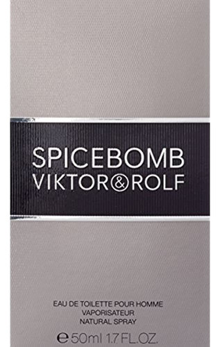 Viktor Y Rolf Spicebomb Eau De Toilette Spray Para Hombres 1