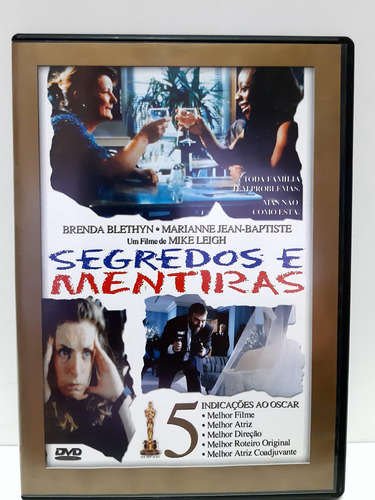 Dvd Original Segredos E Mentiras