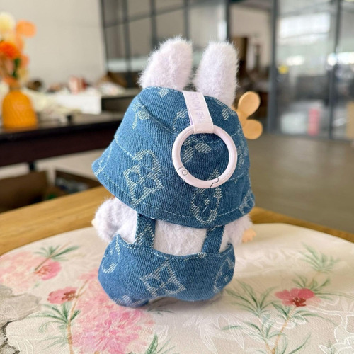 Ropa Labubu Para Muñeca De 17 Cm, Traje De Mezclilla Con Som