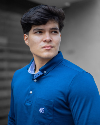 Long Sleeve Polo Shirt