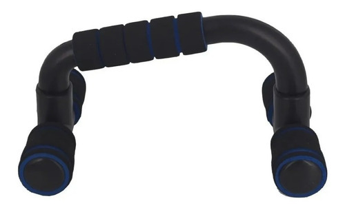 Barra de suelo para flexión, hombros, tríceps, pecho, abdomen, entrenamiento físico, color azul