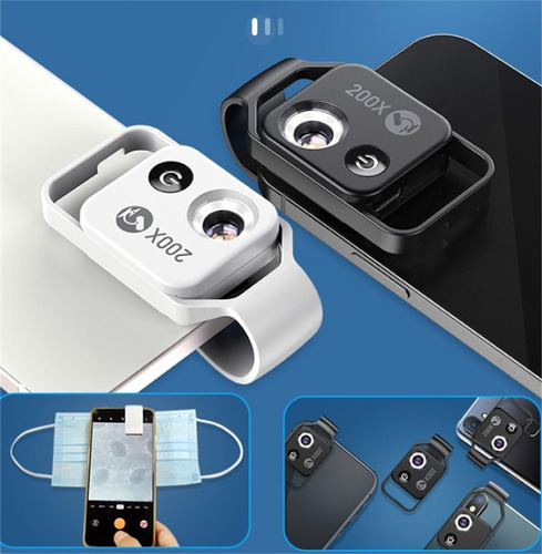 Lente De Celular Com Zoom De 200x Transforma Qualquer