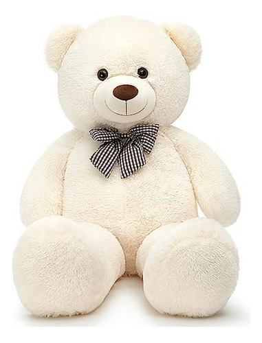 Morismos Oso De Peluche Blanco Peluches Peluche Osito Suave 