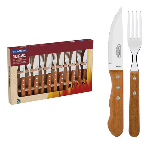 Set de Barbacoa Personalizado de 15 Piezas Tramontina