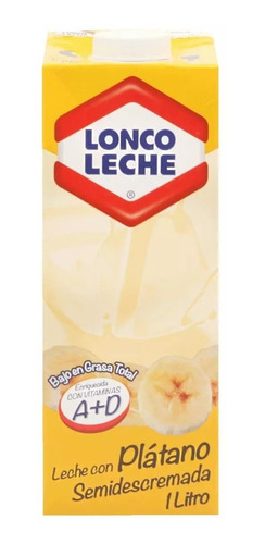 Leche Loncoleche Plátano 1 L