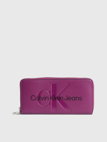 Cartera Morada Con Monologo Calvin Klein Para Mujer