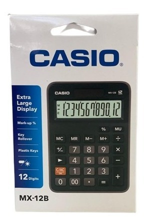 Calculadora Casio Mx 12b Sumadora Nueva Original 12 Digitos